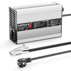 NOEIFEVO de 21 V 2A 3A 4A 5A  litio de Cargador para baterías de iones de litio de 5S y 18,5 V, ventilador de refrigeración y apagado automático