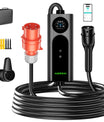 NOEIFEVO 2026 Pro mobil wallbox 11 kW med app, elbil CEE 16A til Type 2 ladekabel, 3-faset EV-lader til alle EV'er (IEC 62196-2) & PHEV'er