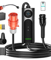NOEIFEVO 2026 Pro Mobile Wallbox 11kw mit app, e auto CEE 16A auf Typ 2 Ladekabel, 3-phasig EV Ladegerät für Allen EVs(IEC 62196-2) & PHEVS