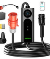 NOEIFEVO 2026 Pro mobil wallbox 11 kW med app, elbil CEE 16A til Type 2 ladekabel, 3-faset EV-lader til alle EV'er (IEC 62196-2) & PHEV'er