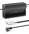 NOEIFEVO 60V 1A-20A Strøm Justerbart Batterioplader til Blysyre Batterier, AGM, Gel, Golfvogn Batterioplader, LED Skærm