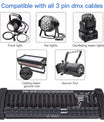 384-Kanal DMX512 Lichtpult – Professionelle Controller-Konsole für Live-Konzerte, KTV, DJ-Shows und Clubs