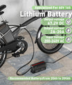 NOEIFEVO 67.2V 2-20A מטען סוללות ליתיום עבור סוללות ליתיום-יון-LiPo 59.2V 60V 16S, תצוגת LCD, זרם מתכוונן, מטען לאופניים חשמליים, קטנועים, אופנועים חשמליים