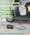 NOEIFEVO 71.4V 20A Litiumbatteriladdare för 60V 62.9V 17S Litium-Li-Ion-Lipo-batteri, LCD-display, justerbar ström, laddare för elcykel, scooter, elektrisk motorcykel