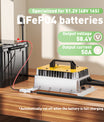  NOEIFEVO 58,4 V 50 A LiFePO4 Caricabatterie per batteria LiFePO4 51,2 V (48 V) 16S, impermeabile, 0 V BMS attivato