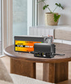LiFePO4 rápido Noeifevo de 14,6 V y 50A litio de batería de Cargador para batería LiFePO4 de 12 V (12,8 V), activación de BMS de 0 V, apagado automático con protección total