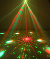 3-i-1 DMX RGBW-partylys, LED-laserstroboskop, disco DJ-beam spot-scenebelysning, dansklub, bryllup, sommerfuglelys