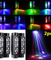 Mini-Spider-Licht 80W RGBW LED-Bewegungskopf-Scheinwerfer Spider Beam Bühnenbeleuchtung DMX512 für KTV, Disco, Party, DJ und Hochzeiten