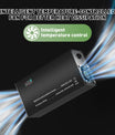 NOEIFEVO 48V 2A-20A Strøm Justerbart Batterioplader til Blysyre Batterier, AGM, Gel, Golfvogn Batterioplader, LED-Display