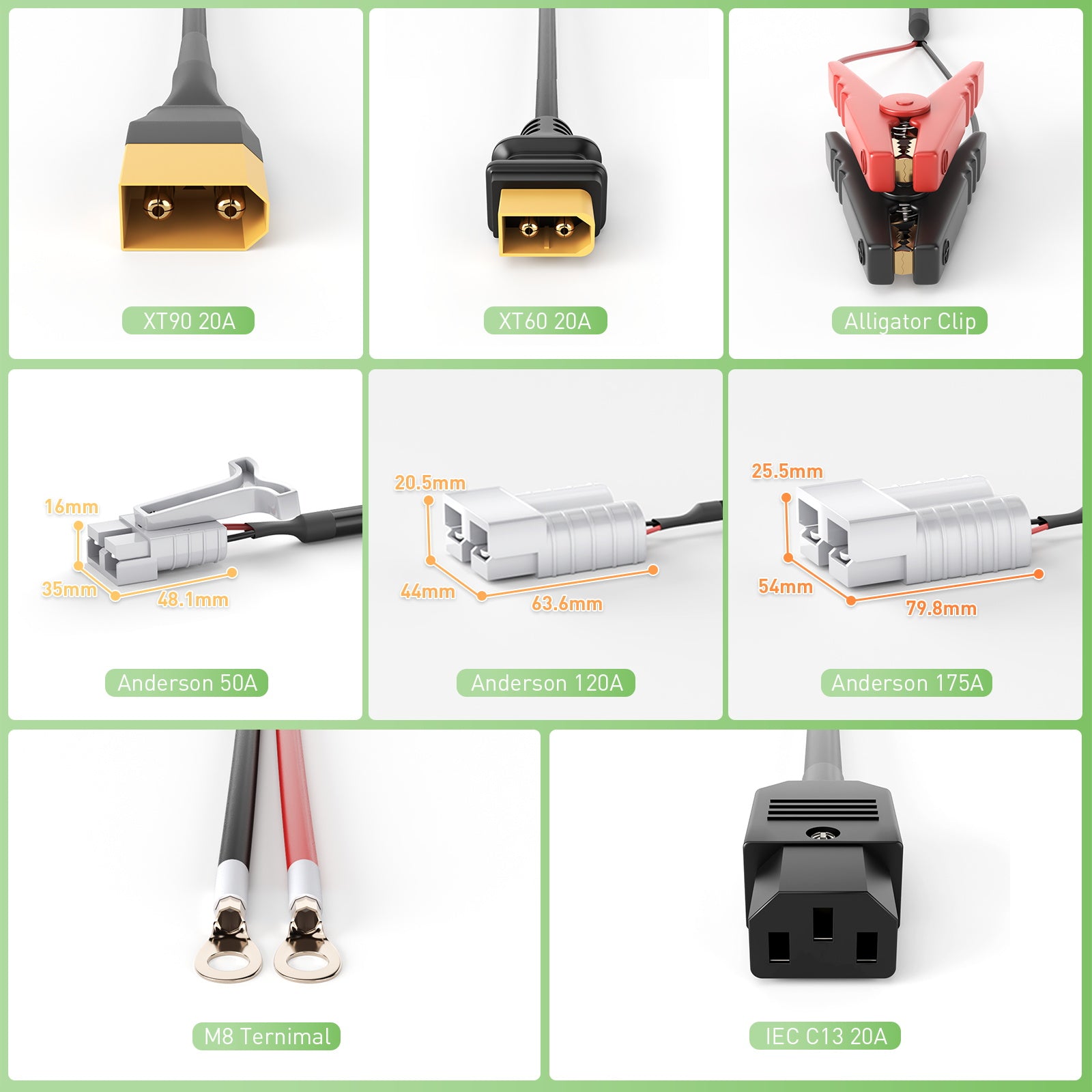 NOEIFEVO 58,8V 2-20A Lithium-batterijlader voor 51.8V 52V 14S Lithium-Li-Ion-Lipo-batterij, LCD-display, instelbare stroom, lader voor E-bike, scooter, elektromotorfiets