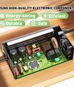 NOEIFEVO 116.8V 1A-12A Caricabatterie LiFePO4, adatto per batteria LiFePO4 102.4V (96V) 32S, display LCD, corrente regolabile