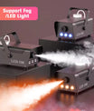 500Watt-Nebelmaschine, RGB-Dreifarben-LED-Mischnebelstrahl, mit Fernbedienung, geeignet für DJs, Discos, Partys, Halloween, Hochzeiten, Weihnachten und andere Anlässe