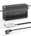 NOEIFEVO 100.8V 1A-15A Lithium-Batterieladegerät für 88.8V (84V) 24S Lithium-Li-Ionen-Lipo-Batterie, LCD-Anzeige, Strom einstellbar