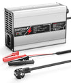 NOEIFEVO Carregador de Lítio 42V 2A 3A 3.5A 4A para Baterias Li-Ion Lipo 10S 37V, Ventilador de Refrigeração, Desligamento Automático