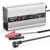 NOEIFEVO 12V 20A blybatterilader, ladespenning 13,8V-14,7V, automatisk utkobling, aluminiumshus, med vifte