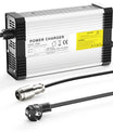 NOEIFEVO 71.4V 5A Lithium-životnostní nabíječka pro 17S 60V 62.9V lithium baterii, s chladicím ventilátorem, automatické vypnutí.