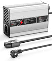 NOEIFEVO 33.6V 2A 3A 4A 5A Cargador de Litio para baterías 8S 29.6V Li-Ion Lipo, con ventilador de refrigeración y apagado automático