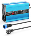 NOEIFEVO 13.8V-14.7V 8A  Blei-Säure-Batterieladegerät für 12V Blei-Säure Batterie,  Kühlventilator, automatischer Abschaltung（BLUE）