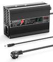 NOEIFEVO 43.8V 3.5A LiFePO4 Batterijlader voor 12S 36V 38.4V LiFePO4 batterij, met LCD-scherm, koelventilator, automatische uitschakeling.