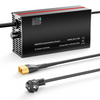 NOEIFEVO 58,8V 2-20A Carregador de Bateria de Lítio para Baterias de Lítio Li-Ion Lipo 51.8V 52V 14S, com Display LCD, Corrente Ajustável, Carregador para E-Bike, Scooter, Moto Elétrica