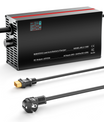NOEIFEVO 48V 2A-20A Strøm Justerbart Batterioplader til Blysyre Batterier, AGM, Gel, Golfvogn Batterioplader, LED-Display