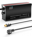 NOEIFEVO 73V 2-20A Lithium-LiFePO4-accu-oplader voor 60V 64V 20S LiFePO4-accu, LCD-display, instelbare stroom, oplader voor trollingmotor, boot en campers