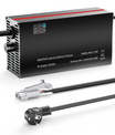 NOEIFEVO 48V 2A-20A Strøm Justerbart Batterioplader til Blysyre Batterier, AGM, Gel, Golfvogn Batterioplader, LED-Display