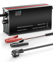 NOEIFEVO 84V 2-20A Lithium-Batterieladegerät für 74V 20S Lithium-Li-Ionen-Lipo-Batterie, LCD-Anzeige, Strom einstellbar, Ladegerät für E-Bike, Roller, Elektromotorrad