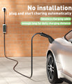 Type 2 3.5 kW EV charger, mobile EV charging cable with Schuko plug, 5-meter charging cable