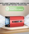 NOEIFEVO 58.8V 25A Lithiumbatterijoplader voor 51.8V (48V) 14S Lithium-Li-Ion-LiPo batterij, LCD-scherm, instelbare stroom, oplader voor e-bike, scooter, elektrische motorfiets