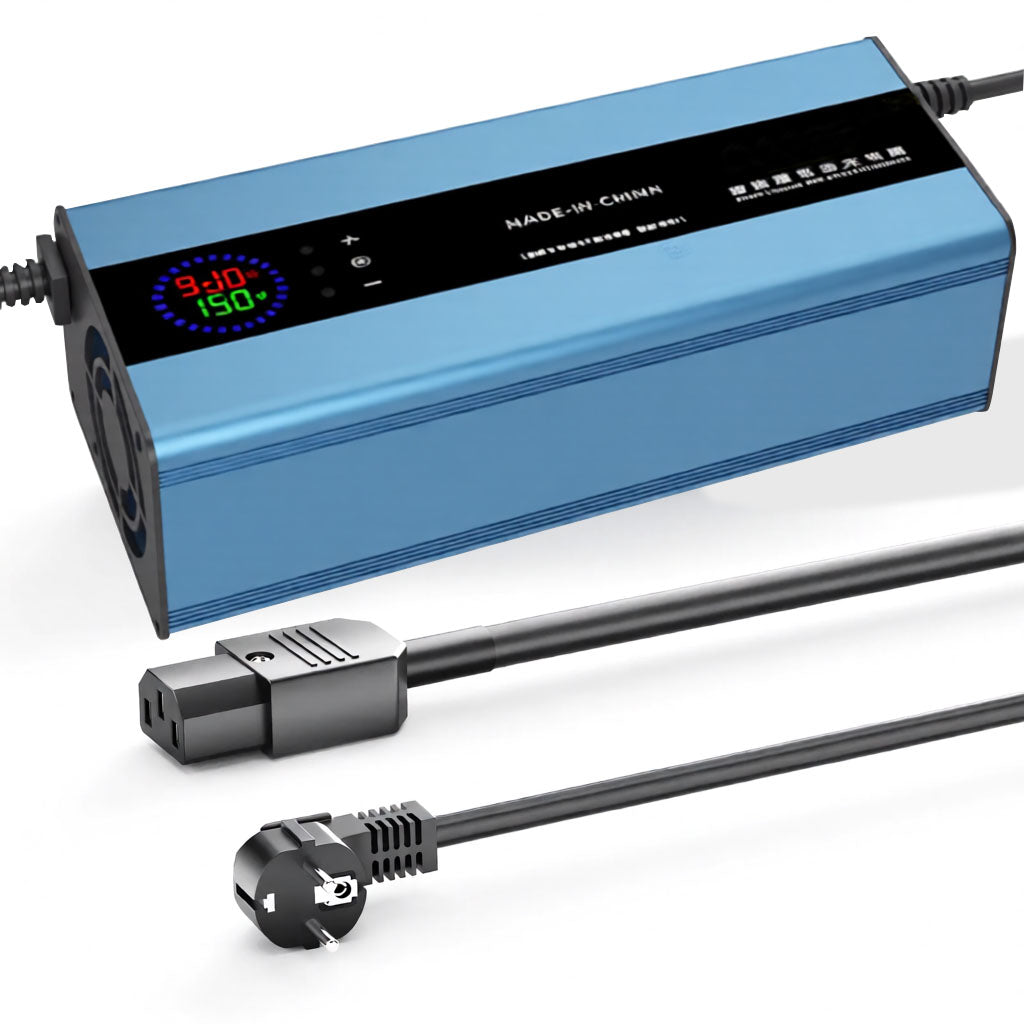 NOEIFEVO 10A Ström 42V-88,2V Spänning Justerbar Li-Ion LiFePO4 Litiumladdare För 36V 48V 60V 72V 84V Batteri