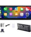 NOEIFEVO 11,3 pollici aggiornato schermo wireless Carplay per auto con dashcam 4K e telecamera per la retromarcia 1080p, supporto per Apple Carplay e Android Auto autoradio, navigazione GPS/Collegamento specchio/Controllo vocale/FM/Bluetooth