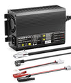 Noeifevo 12V 12.8V 30A Lithium LiFePO4 מטען סוללה, מתח טעינה 14.6V, 0V BMS הפעלה, כיבוי אוטומטי, בית אלומיניום
