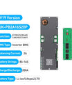 BMS baterii z wyświetlaczem 4,3 cala, inteligentny aktywny BMS 8S–16S 200A 24V–48V Li-Ion/LiFePO4/LTO, 2A balansator energii baterii z Bluetooth, CAN/RS485