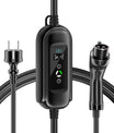 Noeifevo Tragbares Typ 2/Typ 1 3.6KW 16A EV-Ladegerät, 5m/10m/15m mobiles EV-Ladekabel mit Schuko