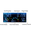 Inversor de onda sinusoidal pura 1500W/3000W DC 12V 24V 48V 60V 72V a AC 220V 50Hz convertidor para batería solar y de coche, con pantalla LED