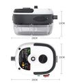 Limpiador a vapor de 2500W, máquina de limpieza por rociado a alta temperatura para campanas extractoras, aires acondicionados de cocina, limpieza de automóviles y electrodomésticos