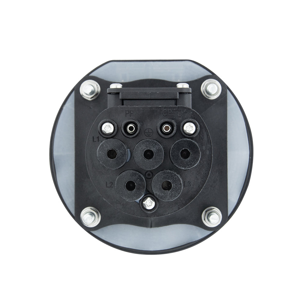 NOEIFEVO Type 2 Socket IEC 62196-2 16/32A 3Phase for AC EV Charging Station Wallbox