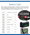 Inteligentní nabíječka NOEIFEVO 12V 30A DC to DC s posilovačem, podpora aplikace Bluetooth, pro LiFePO4 baterii, lithiovou baterii, olověnou AGM