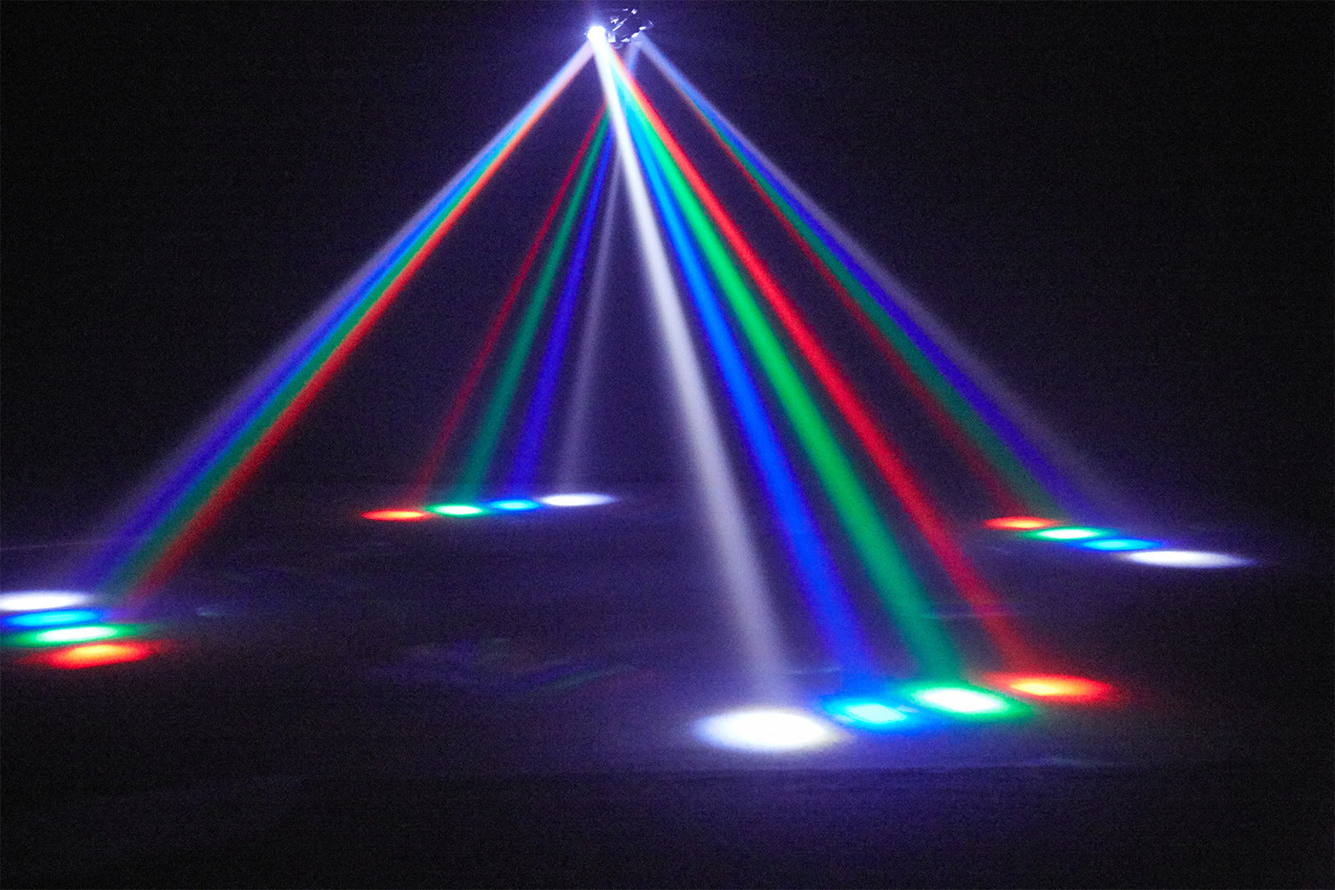 60W 4 Arm Partyleuchte, RGBW-LED-Bühnenleuchte mit Fernbedienung/DMX-Steuerung, Discolichter für Hochzeiten, Partys, KTVs, Clubs und Bars