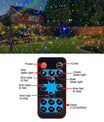 RGB-Laser-Ambientebeleuchtung für Garten & Rasen, Rot-Grün-Blaue Partybeleuchtung für Weihnachten & Halloween