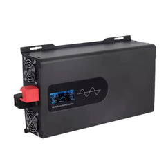 Omvandlare 12V 24V 48V 60V 72V 96V till 230V, 5000W till 12000W spänningsomvandlare, ren sinusvåg, omvandlare med LCD-spänningsdisplay