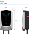 Noeifevo Q6 22KW EV Charging Station Wallbox 32A 3Phase Type 2 5M DC6mA RCD Protection