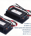 NOEIFEVO Vanntett DC 10-36V til 14,6V 29,2V 43,8V LiFePO4-litiumbatterilader for bobiler, båter, biler og doble batteri-energilagringssystemer